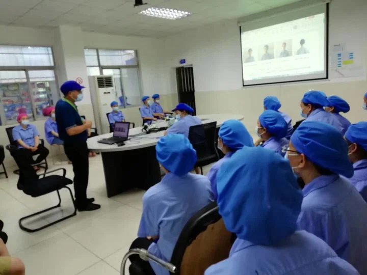 Internal production discussion — photograph 2
