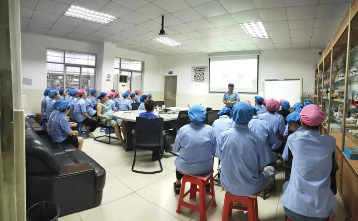 Employee learning session