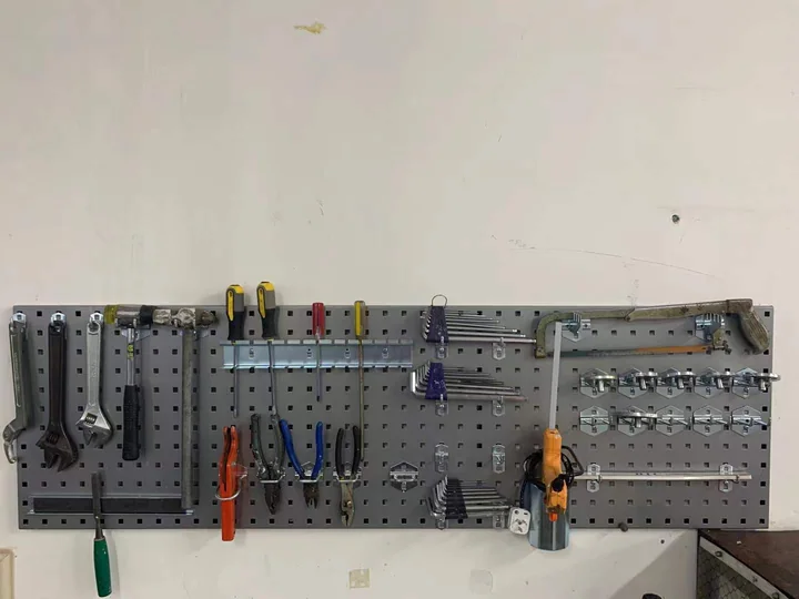 A designated home for tools and materials — photograph 6