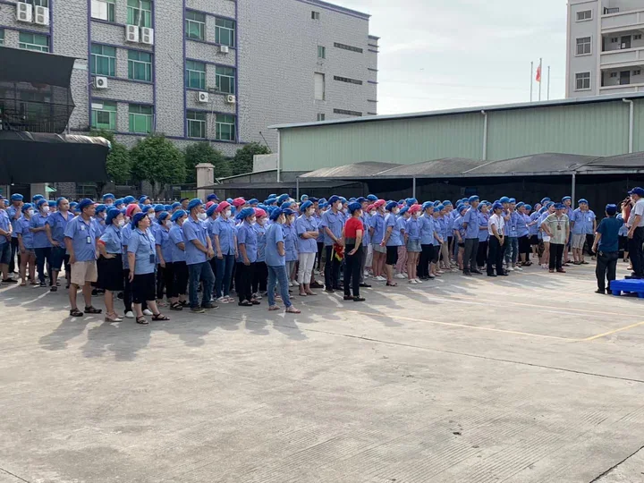 Factory fire-safety drill — photograph 3
