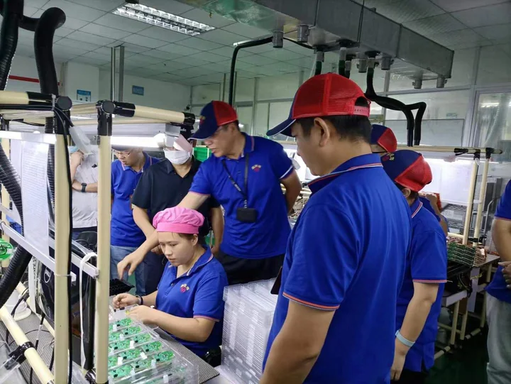 Visiting engineers factory exchange