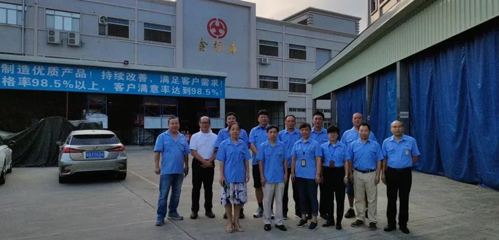 Manufacturing peer visit in August 2020