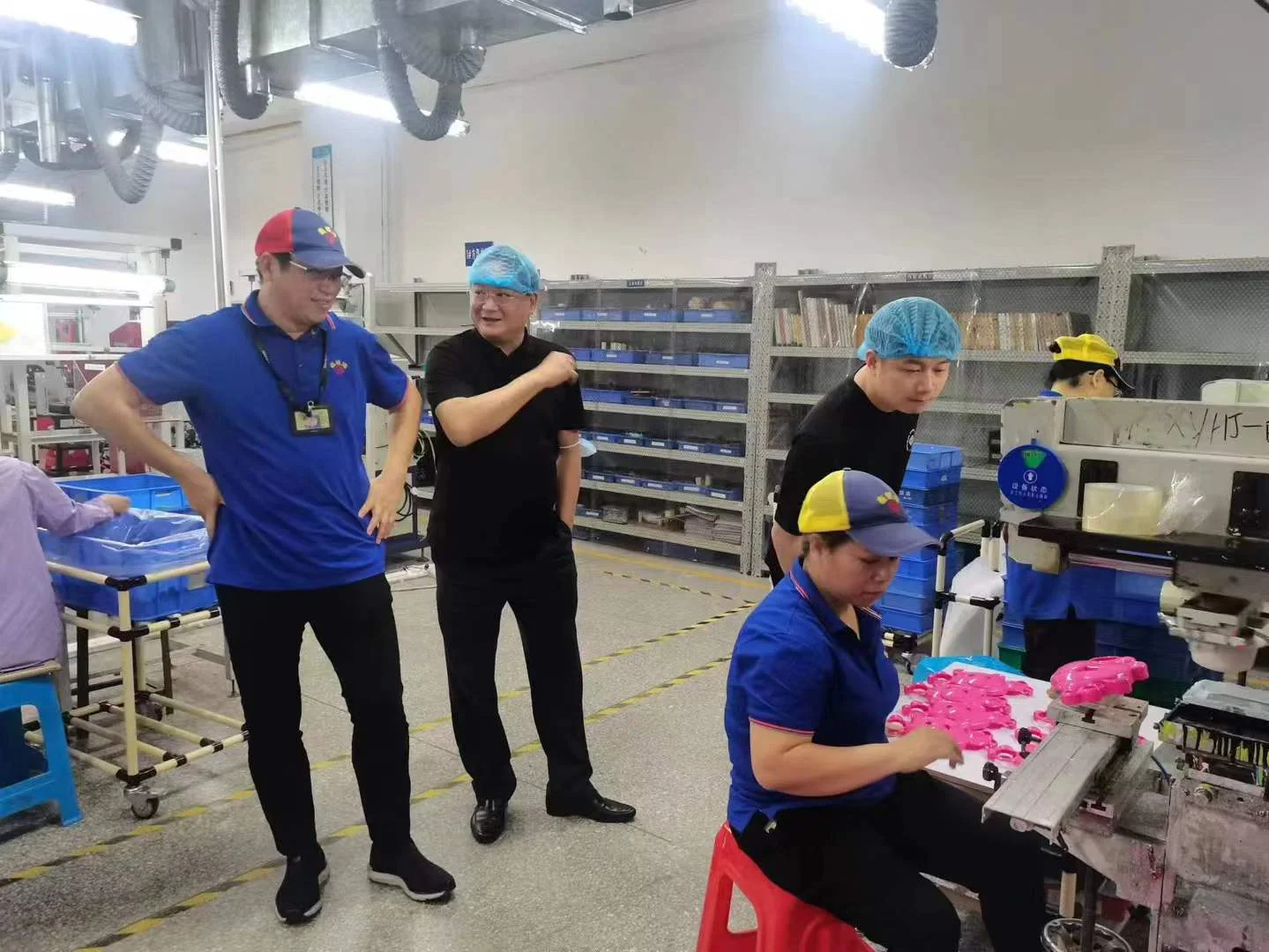 Manufacturing visitor walkthrough