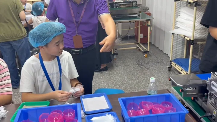 Children’s hands-on factory learning workshop